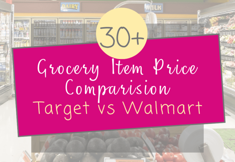 An Interesting Walmart Vs Aldi A Grocery Price Comparison On Over 30 ...