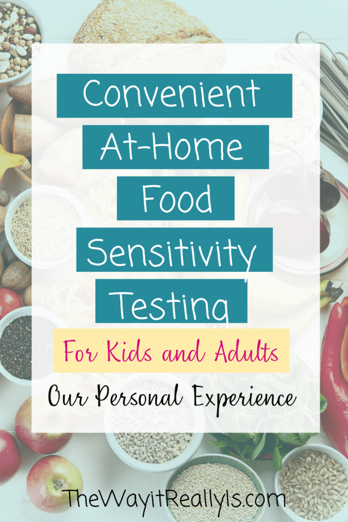 Convenient At Home Food Sensitivity Testing for kids and adults our personal experience