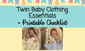 Hospital Bag Checklist for Moms-To-Be with printable. – Friday