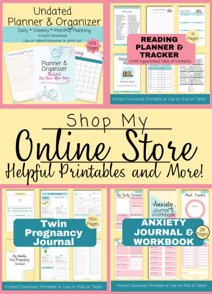 Shop helpful printables at my online store