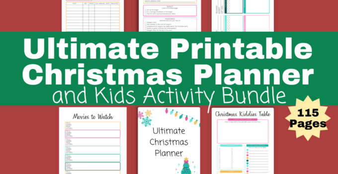 Christmas Planner Bundle 1